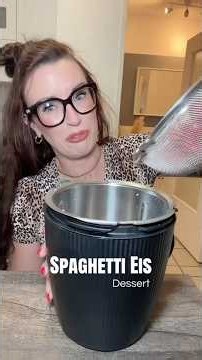 Spaghetti Eis Dessert ￼
