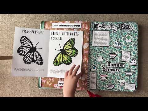 GCSE Art Natural Forms Sketchbook