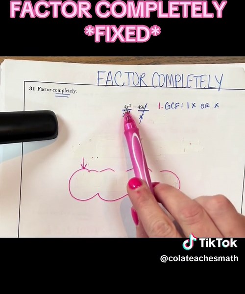 Understanding How to Factor Completely in Algebra