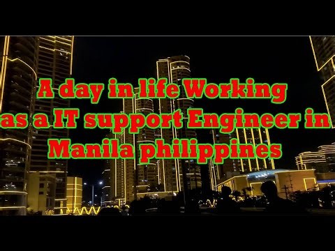 A simple day in life of a Network Engineer in Manila Philippines 2025