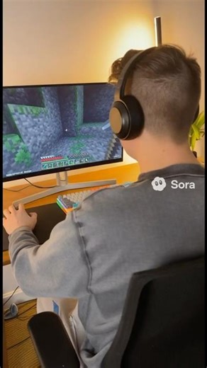 First time playing Minecraft Be Like 👍 #shorts