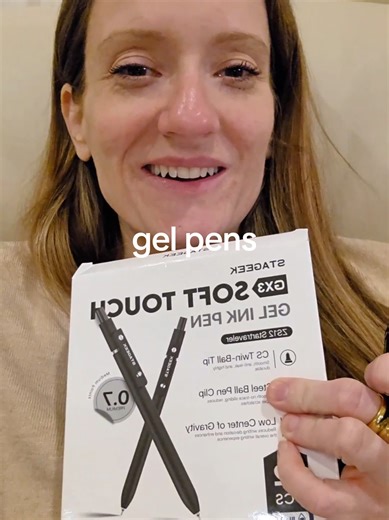 Smooth Writing Gel Pens for Left-Handed Users