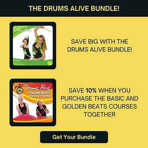 Did you know you can instantly save 10% when you purchase the Drums Alive Basic and Golden Beats Bundle? https://academy.drums-alive.com/bundles/basic-and-golden-beats-course-bundle | Drums Alive
