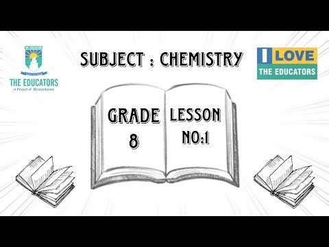 Chemistry Grade 8 ( Lesson #1)