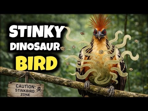 Hoatzin: The Bird That Smells Too Bad to Eat