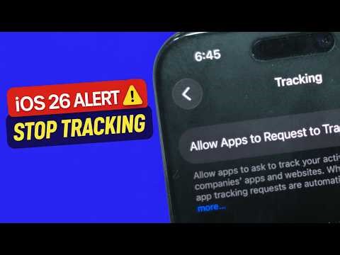 3 iOS 26.5 Settings You MUST Turn Off Now ⚠️