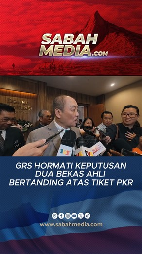 Gabungan Rakyat Sabah (GRS) tidak menganggap tindakan dua bekas ahlinya yang diumumkan sebagai calon Parti Keadilan Rakyat (PKR) semalam (9 November) sebagai isu besar, sebaliknya menghormati keputusan mereka untuk bertanding di bawah parti lain. Ketua Menteri Datuk Seri Hajiji Noor berkata keputusan itu merupakan hak individu dalam sistem demokrasi dan tidak menjejaskan kedudukan GRS. Hajiji yang juga Pengerusi GRS berkata demikian dalam sidang akhbar selepas menyaksikan Majlis Menandatangani M