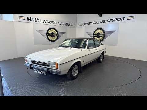 1974 FORD CAPRI II 3000 GHIA | Mathewsons Classic Cars | Auction: 15, 16 & 17 April 2026