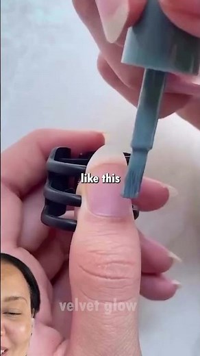 🔥 The EASIEST Way to Paint Your Nails! 💅✨ Viral Hair Clip Trick