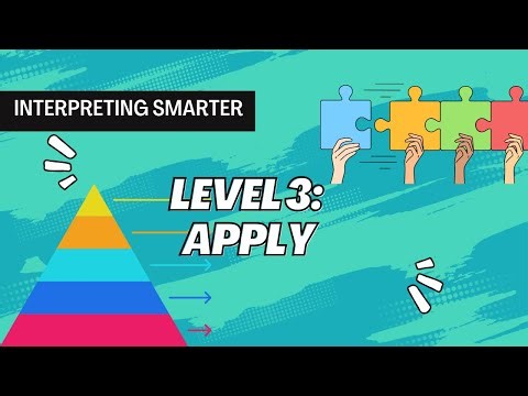 Interpreting Smarter: Level 3 Apply | Bloom’s Taxonomy for ASL Practice
