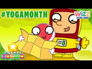 Get Fit With Cosmo! 🧘💪 | ‪@PlanetCosmoTV‬ | #yogamonth | ‪@WizzExplore‬​