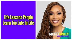 5.8K views · 91 reactions | Listen to #MariaMore talk about some #lessons that people learn too #lateinlife. Full show: https://bit.ly/3Py6Lc7 #RickeySmileyMorningShow #RSMS #MindBodyBusiness | Rickey Smiley | Facebook