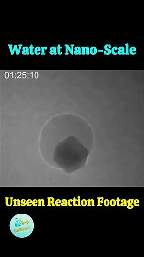 Real-Time Water Formation at Atomic Scale 🔬