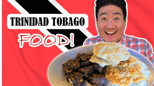 I tried real Trinidadian food for the first time!🇹🇹