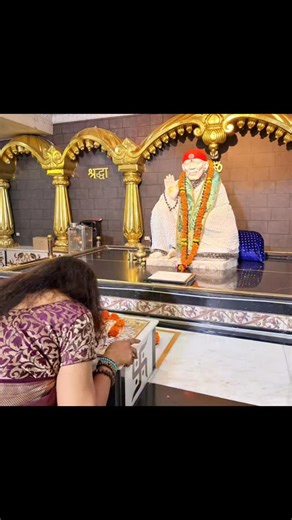Sai Loves Everybody Loves Sai on Instagram: "*!!* Om Sai nathay namah#Sri Sai Baba institute trusted system Shirdi#Sai Baba teaching#Mera Vishwas mere Sai Baba#Shirdi Jannat#Om sai ram 🙏🌹🙏"