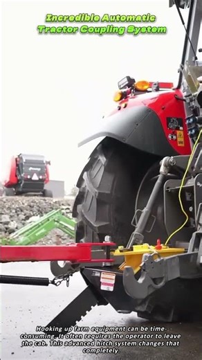 Incredible Automatic Tractor Coupling System