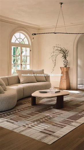 Ruggable on Instagram: "Khaki coded. 🪐🤎 A trending aesthetic inspired by wanderers of the world. Desert tones. Grounded textures. Functional beauty. Is khaki your new neutral? Rugs featured: Selene Neutral Multicolor by AD, Ananda Natural Pop Rug by AD, Flatwoven Warm Sand Re-Jute, Beatrice Tan, Oral Tan, Lucia Natural by goop, Malibu Natural Re-Jute by Gray Malin, and Jesper Stone."
