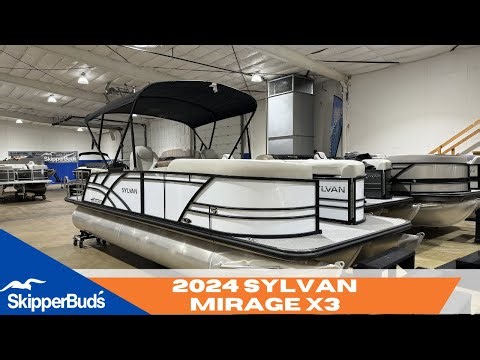 2024 Sylvan MIRAGE X3 Pontoon Tour SkipperBud's