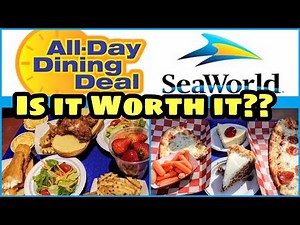 Is Sea World Orlando's All Day Dining Deal Worth it | Where to Eat at Sea World Orlando Restaurants