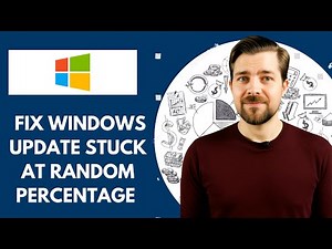 How to Fix Windows Update Stuck at Random Percentage % 2025