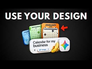 How to Create CUSTOM Branded Calendars Using Gemini AI to Match Your Design