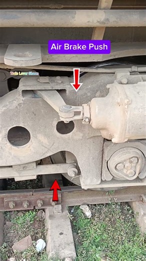 Air brake push #shortvideo #train #brakesystem #railway