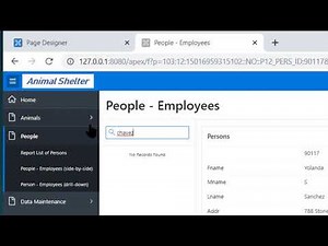 APEX 19.1 15 Add column to table & page item to form. Edit SQL to filter rows shown in a form.