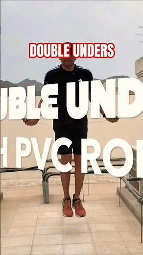 How to jump rope double unders for beginners #shorts