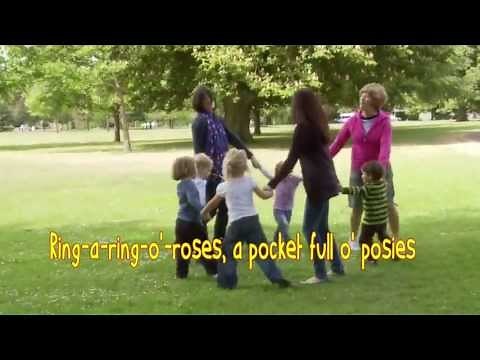 Ring-A-Ring-O'-Roses- Activity Song with Singalong Lyrics