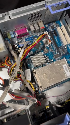 Retro Computer | I found an IBM Pentium 4 3.0 GHz PC at a flea market for just $3. It was in terrible condition — looked like it had been sitting in mud for... | Instagram