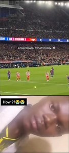lwendowiski penalty miss today #Hiw#barcelona Vs athletic de Madrid #how did lwendowiski miss that.😭