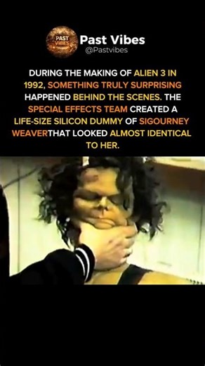 Alien 3 secret 😱 A dummy so real it fooled everyone on set! #youtubeshorts