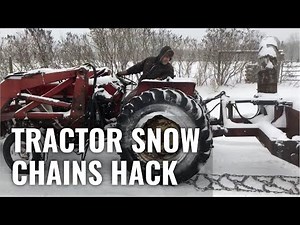 Tractor Snow Chains HACK