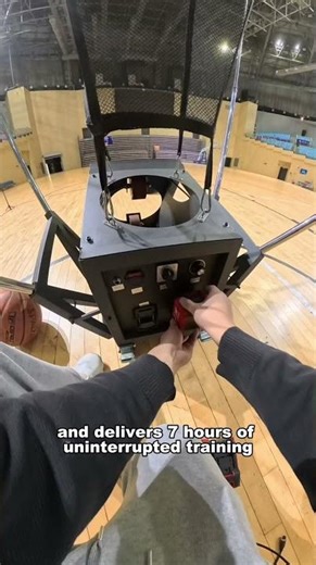 Basketball return machine #basketballball #basketball #basketballequipment