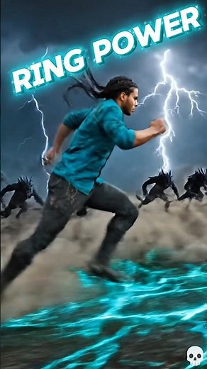 Epic Hero vs Ghost Monsters ⚡ Ring power| 4K Cinematic #AIAction #vfx #Shorts