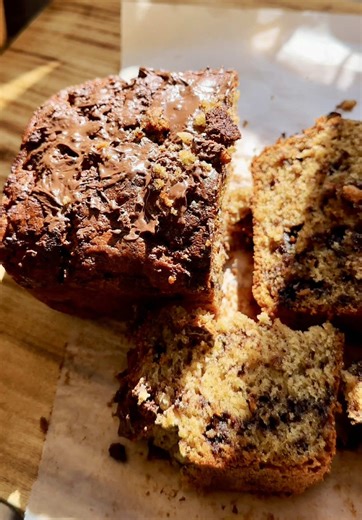 Easter Banana Chocolate Bread Recipe