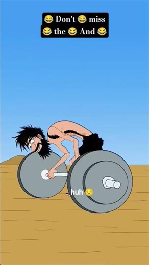 my first day at the gym 💪⚔️💪🥶 #funny #cartoon #comedy #gym
