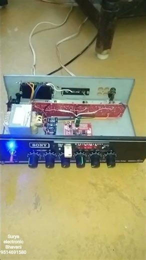 5.1 mini amplifier 2030 ic #amplifier
