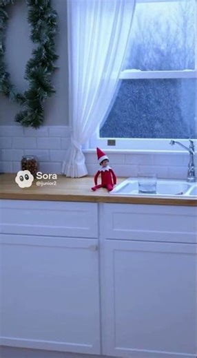 The Elf Blinked Back 👁️🎄 | Daylight Holiday Horror (Sora AI Short)