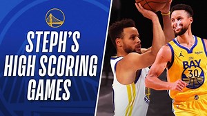 208K views · 139 shares | ☂️☂️ Relive Stephen Curry's highest scoring outputs of the season ahead of the Golden State Warriors taking on the Brooklyn Nets TONIGHT at 8:30​pm/et on ABC! | NBA | Facebook