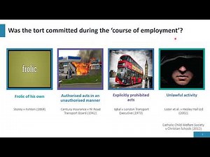 Tort Revision - Vicarious liability