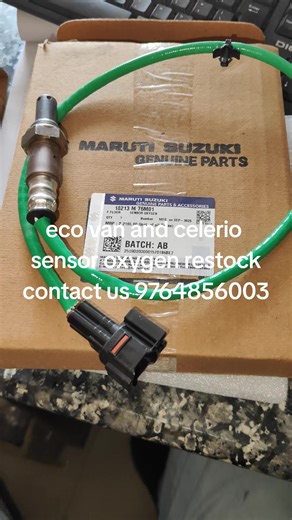 Oxygen Sensor Restock for Eco Van and Celerio