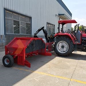 [Hot Item] Agricultural Machinery Farm Tractor Compost Turner for 60HP Tractors Organic Fertilizer Compost Machine Compost Turner