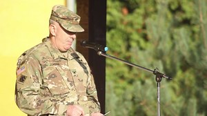 Col. David Jordan Welcomes Ukrainian Battalion to Yavoriv CTC