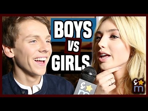 THE SWAP: Celebs Reveal Questions for the Opposite Sex - Peyton List, Jacob Bertrand | Interview