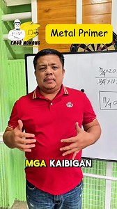 11K views · 94 reactions | Metal Primer Red Oxide Part 1 Metal primer red oxide laban sa kalawang. Yan ang ginagamit ko sa area ng di nababasa. Halika panoorin natin. #fypchallenge #fypシ゚ #fypviralシ #electrician #Construction #laborer #pintor #contractor #karpentero #fabricator #SteelMan #mason #plumber #pintura #installer #skilledworkers #knowledge #knowledgeispower #knowledgesharing | Florencio Jr Acal Calda | Facebook