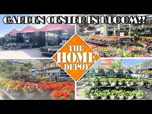 HOME DEPOT GARDEN CENTER WALKTHROUGH | HOME DEPOT | STAYWITHUS