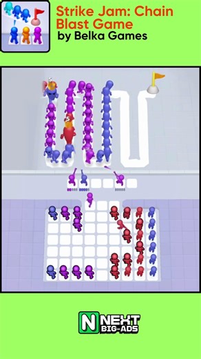 🎯 Strike Jam: Chain Blast Game | BELKA GAMES (Tripledot) | NextBigAds | Ad Intelligence #nextbigads