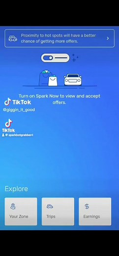 Activate Spark bot for android and IOS to keep your daily income increased with frequent highly paying batches near you steadily and we also : * Account Reactivation * Bot Auto clicker * Account is available for sell and rent * Approve wait list *Zip transfer *Clearing of bad rating for activation and Configuration. #sparkdelivery #sparkbot #sparkwalmart #sparkdriverespañol #sparkdriverapp #walmartdrivers #torontodriver #californiadelivery #uber #uberseat #amazon #walmart #fyp #idahodrivers #can