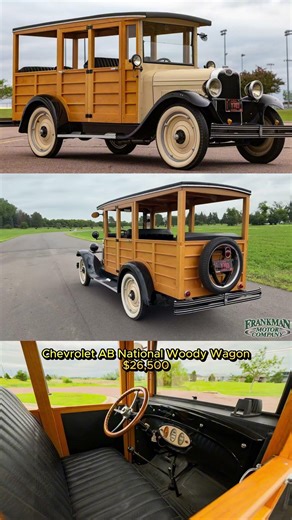 1928 Chevrolet AB National Woody Wagon - 276 Miles & Priced to Move